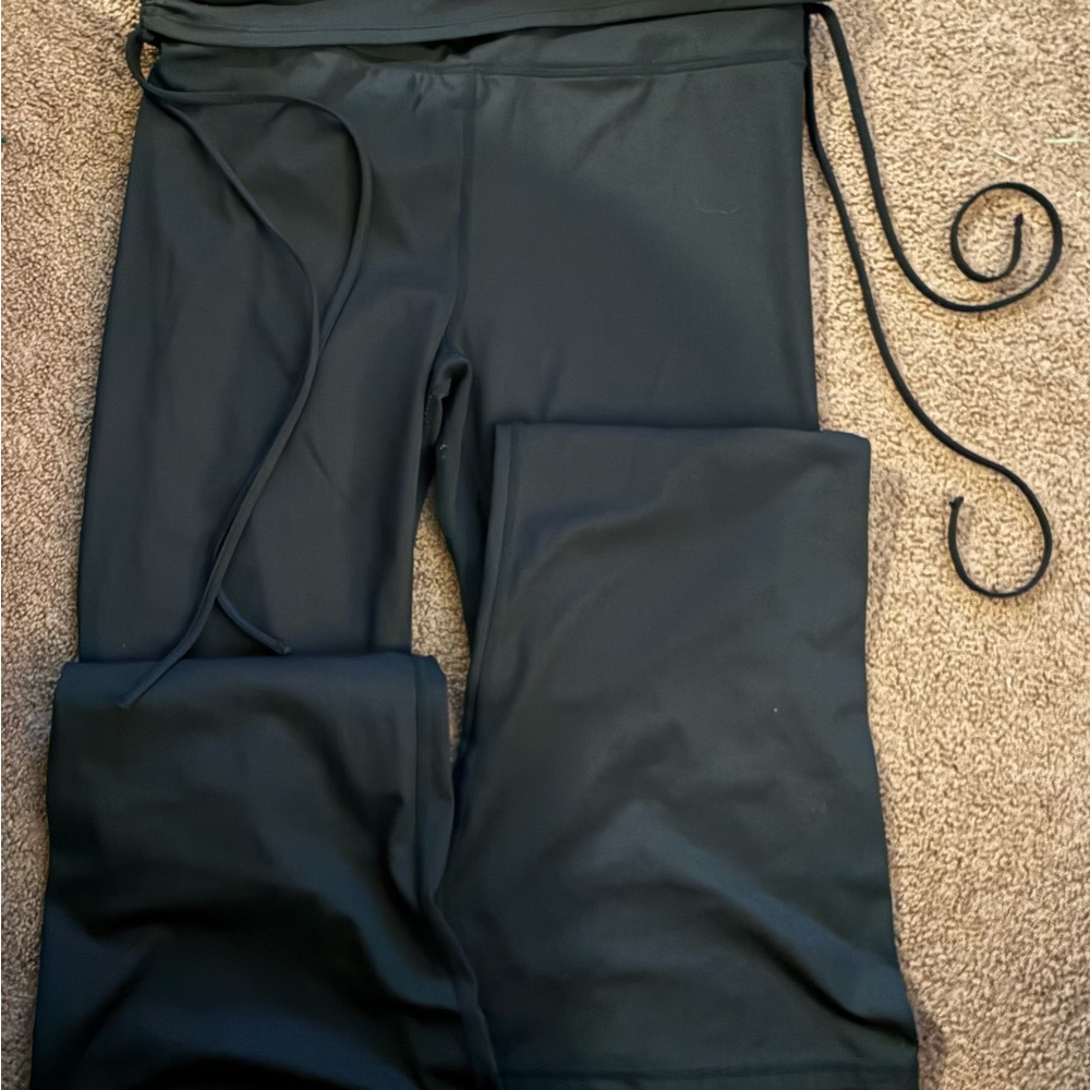 Pac1980 Black Flare Pants